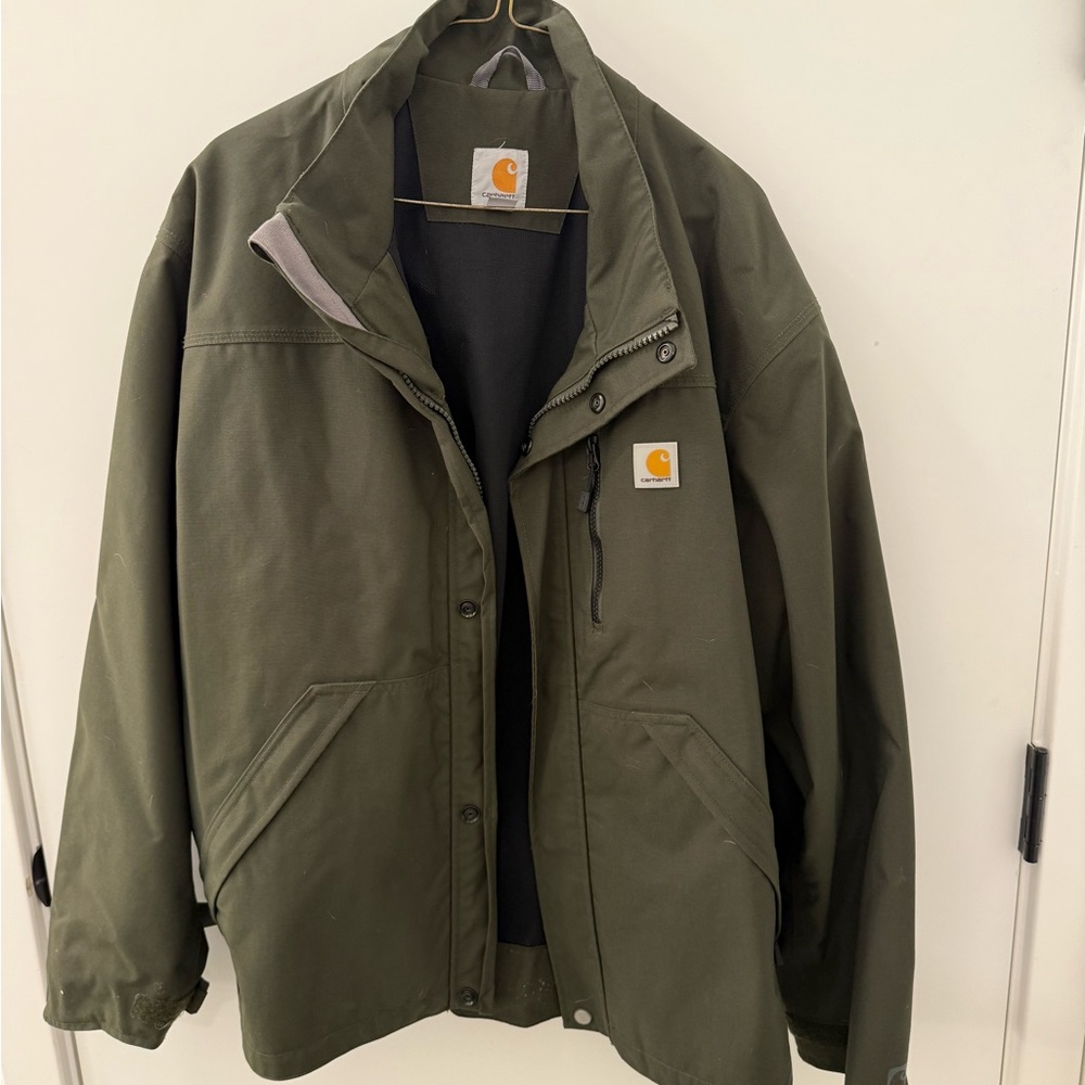 Carhartt Men's Green Field Jacket
